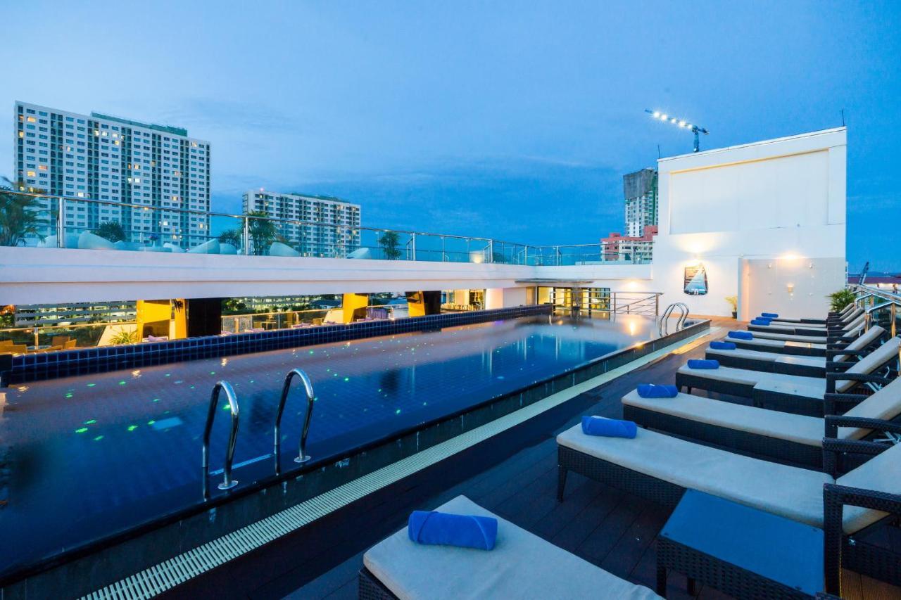 Blue Boat Hotel Jc Pattaya Esterno foto